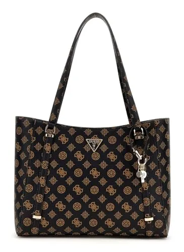 Guess Eco Erica Shopper Tasche 37 cm - stilvoll und umweltfreundlich - Handtaschen aus nachhaltigen Materialien, ideal für modebewusste Frauen, die Wert auf Umweltfreundlichkeit legen.