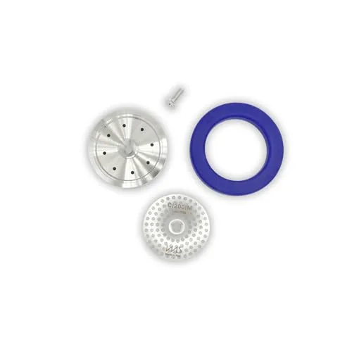 Präzisionsset aus Edelstahl, kompatibel mit Doppelkessel Sage/Breville. IMS Präzisionssieb, Duschhalterung, Silikondichtung. Passend für 900er-Serie, Oracle, Dual Boiler