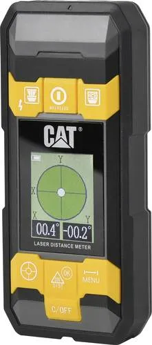 CAT 4in1 Laser-Entfernungsmesser inkl. Kreuzlinienlaser 40m