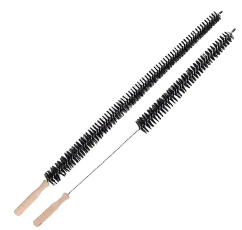 König Design Heizkörperbürste Heizungsbürste lang Heizkörper Reinigungsbürste Bürste für optimale Reinigung der Heizung (70 cm + 75 cm)
