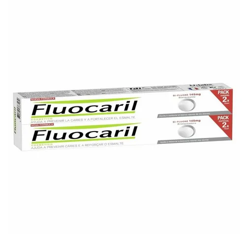 Fluocaril Zahnpasta bi-fluor blanqueador 2x75ml