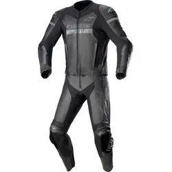 Alpinestars GP Force Chaser 2tlg. Lederkombi schwarz 58 von Alpinestars