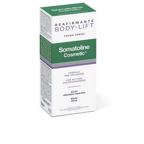 Somatoline Cosmetic Straffende Brust 75 ml - Straffung & Modellierung, effektive Formel für ein strafferes und jugendlicheres Brustdekolleté.