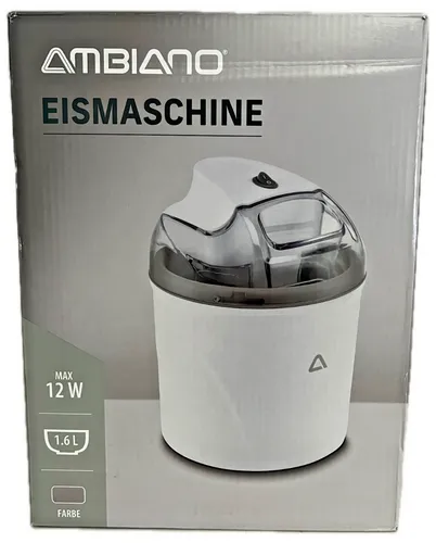 Ambiano Speiseeismaschine GT-ICM-01 – 1,1 L für leckeres Eis