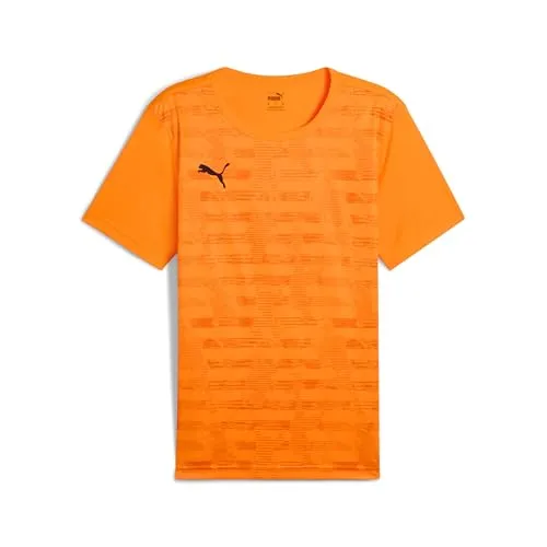 Puma Individualrise Graphic Jersey heat fire (10) XL - Biketrikots und Jerseys für Männer – Setze ein modisches Statement auf dem Spielfeld mit dem Slim Tailored Fit für maximale Bewegungsfreiheit und Dominanz.