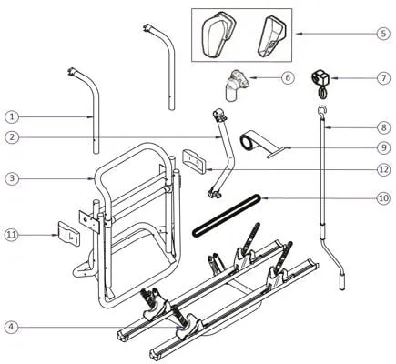Thule Lift Strap Ersatzteil