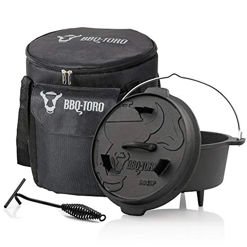 Kochgeschirr Schwarz von BBQ-Toro