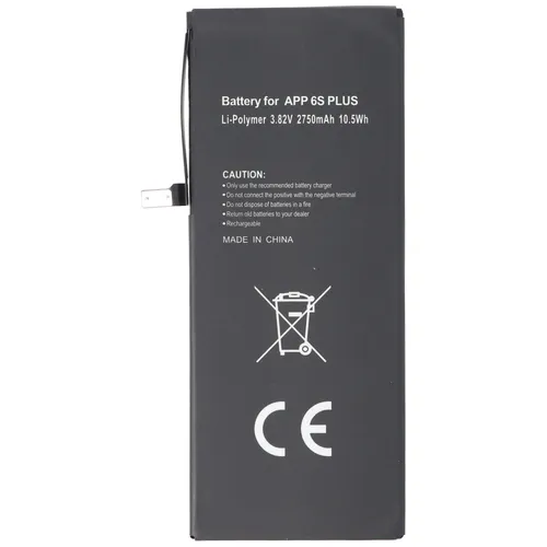 AccuCell Akku für Apple iPhone 6S Plus – 2750mAh - Hochwertiger LiPo-Akku mit 2750mAh für zuverlässige Energieversorgung. Ideal für den täglichen Einsatz in Smartphones, kompakt und leicht.