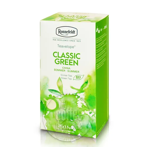 Ronnefeldt Teavelope Classic Green BIO 25 Beutel von Ronnefeldt