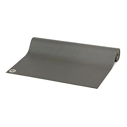 Yogamatte KAILASH Premium 60 XL taupe - Sportmatte für intensives Yoga, extra lang (200 cm) und griffig, ideal für Ashtanga und Vinyasa, frei von schädlichen Inhaltsstoffen, maschinenwaschbar.