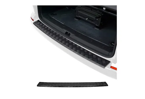 OMAC Ladekantenschutz für VW T6 T6.1 - Abdeckblenden für VW T6 T6.1, bietet perfekten Schutz vor Kratzern beim Be- und Entladen, aus langlebigem Aluminium, einfache Montage ohne Schneiden oder Bohren.
