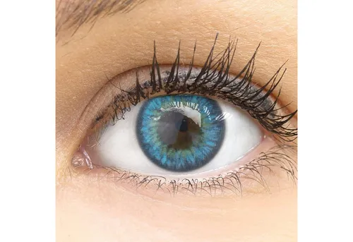 GLAMLENS Monatslinsen Sehr stark deckende und natürliche blaue blaue Linsen 