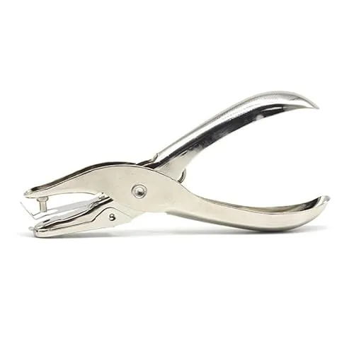 Papierstanzer, 3 mm, 1 Loch, Metall, zum Basteln, für Grußkarten, Sammelalben, Notizbücher, Schreibwaren, Arbeiten