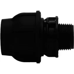 geboplast Kunststoff-Klemmverbinder Typ PA 40 x 1 1/4 mit Außengewinde