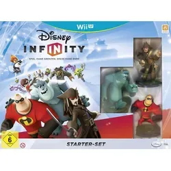 Disney Infinity - Starter-Set für Wii U - Simulationen für Nintendo Wii U, neu und originalverpackt, bietet spannende Abenteuer mit Disney-Charakteren für Kinder ab 6 Jahren.
