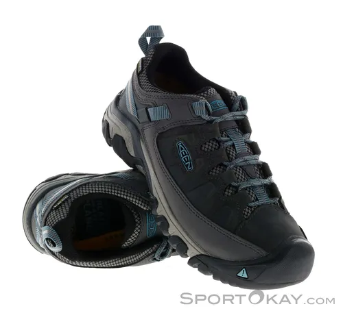 KEEN Damen Targhee 3 Waterproof Wanderschuh - Magnet Atlantic Blue, 38 EU - Wanderschuhe mit KEEN.DRY Membran für wasserdichten Komfort und hervorragende Traktion auf jedem Terrain. Ideal für Outdoor-Abenteuer!