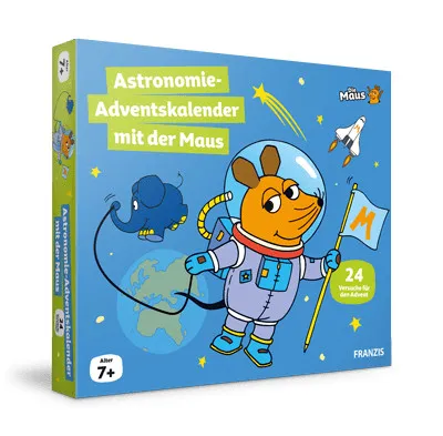Astronomie-Adventskalender mit der Maus