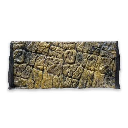 ZooPaul Aquarium Rückwand 3D 60x30 Terrarium Hintergrund Fels Stein Wurzel Struktur Amazonas NEU