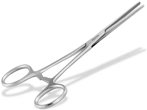 Gerade Klemme 18 cm Klemme Innenverzahnt Edelstahl Rostfrei Gehärtet Angelzange