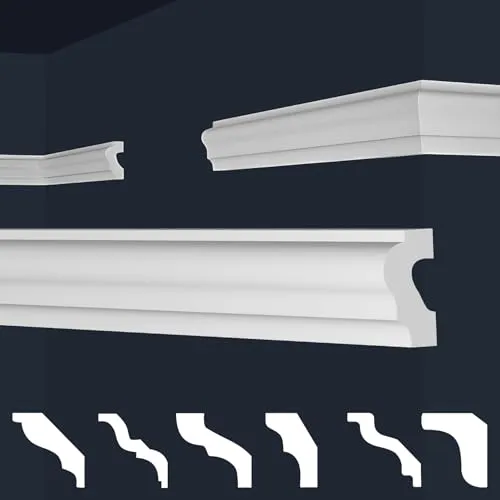 marbet design Stuckleiste E-19, 30 Meter von Marbet Design