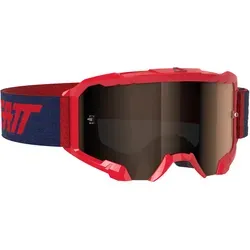 Leatt Velocity 4.5 Iriz Motocross Brille - Sportbrillen mit kugelsicheren Gläsern und 170° WideVision für optimale Sicht. Ideal für Männer, die auf Sicherheit und Komfort beim Motocross Wert legen.