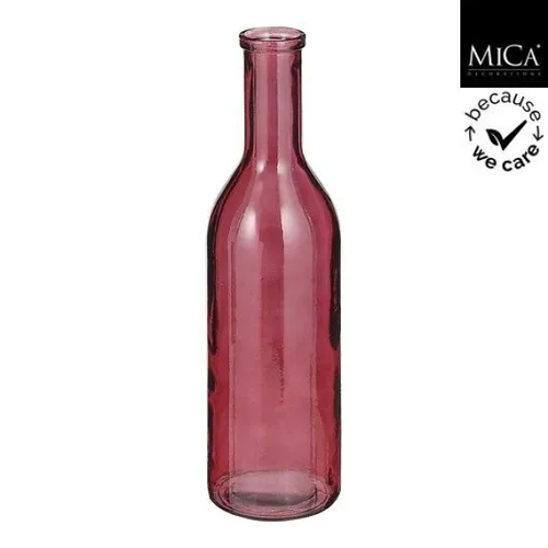 Mica Decorations Rioja Glasflasche in rot von MICA