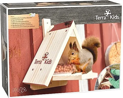Terra Kids Eichhörnchen Futterhaus-Bausatz