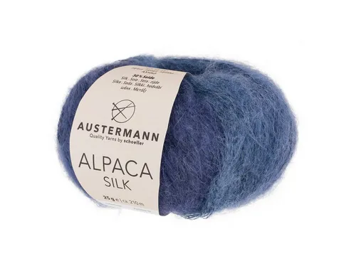 Austermann Wolle Austermann Alpaca Silk Häkelwolle, 210,00 m, edel, chic, elegant