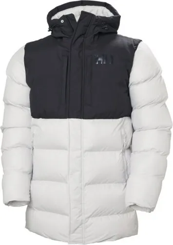 Helly Hansen Herren Active Puffy Long Jacket, Grau - Wanderschuhe mit Helly Tech Performance, synthetischer Druckluftisolierung und verstellbarer Kapuze für optimalen Schutz bei jedem Wetter.