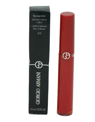 Giorgio Armani Lip Maestro Velours (6516661) - Luxuriöser Lippenstift in samtiger Textur, für intensiven Farbauftrag und langanhaltenden Komfort. Perfekt für ein elegantes Finish.