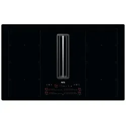 AEG CCE84779CB FlexiBridge XT Induktionskochfeld mit Dunstabzug