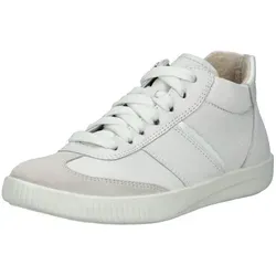 Legero Silence Sneaker 39 EU - Hochwertiges Leder in Weiß - Sneaker aus Leder und Veloursleder, mit herausnehmbarer Innensohle für optimalen Komfort und Gummisohle für besten Halt.