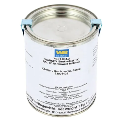 Warnex Structure Paint White 1Kg