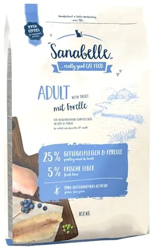 Sanabelle Adult mit Forelle