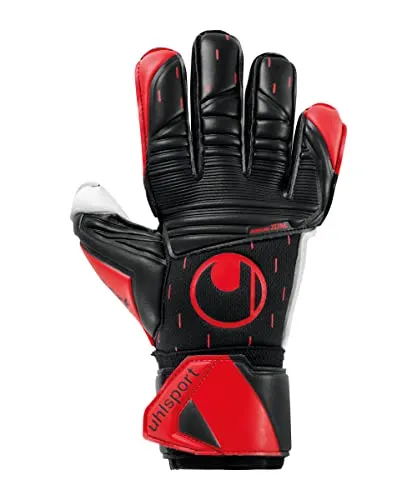 uhlsport Classic Absolutgrip Torwarthandschuhe - Torwarthandschuhe mit patentiertem ABSOLUTGRIP für herausragenden Grip und Dämpfung, ideal für Kinder und Herren. Maximale Flexibilität und optimaler Halt dank innovativem Schnitt und festem Verschluss.