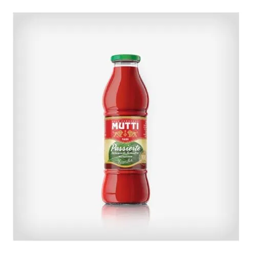 Mutti Tomatenpüree Basilico 680 ml Flasche