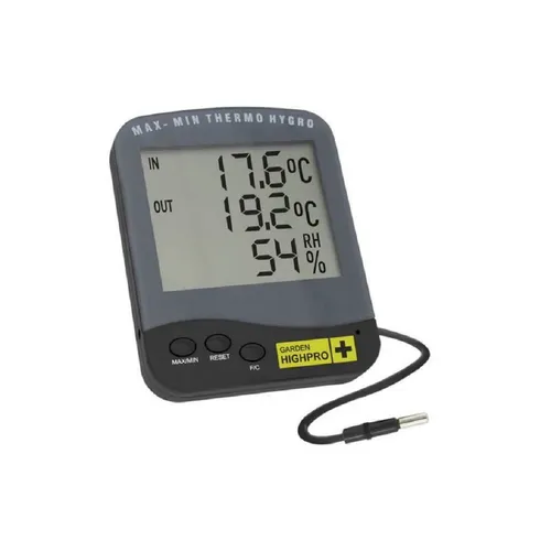 Garden HighPro Thermometer - Hygrometer Premium Min - Max Luftfeuchte