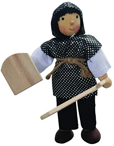 Winzlinge Biegepuppe in schwarz von Winzlinge