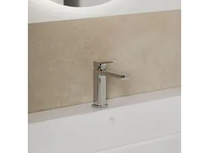 Kludi X3 Waschtischarmatur M mit Push-Open Ablaufgarnitur von Kludi