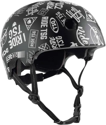 TSG Meta Graphic Design Bowl-Helm, Sticky, Large - Fahrradhelm mit optimalem Schutz und Stil, nur 320 g leicht, verstellbar für perfekten Sitz, ideal für Urban Bikes.
