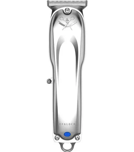 Efalock Trimmer Vintage Style - Professionelle Konturenschneidemaschine für präzise Feinarbeiten mit ZERO BLADE für hautnahe Schnitte. Leistungsstark, handlich und mit edlem Aluminiumgehäuse – ideal für den Salon oder zu Hause.