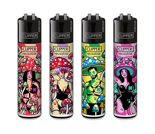 Clipper Feuerzeuge Q2 / 2025 (Kinky Shrooms)