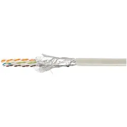 Equip Cat.6 SF/UTP Installationskabel, LSZH, massiver Kupfer, 305m - Hochwertiges Cat.6 Installationskabel für stabile Netzwerkverbindungen. Ideal für Gigabit Ethernet-Anwendungen, erfüllt hohe Standards und bietet beste Leistung bei der Datenübertragung.