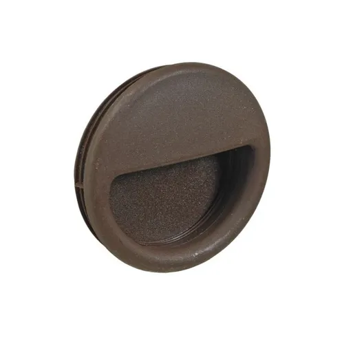 HETTICH Einlassgriff, Ø 53,5mm, Kunststoff, braun