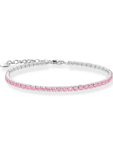 THOMAS SABO Damen-Armband Silber Pink A2167-051-9-L19V von THOMAS SABO