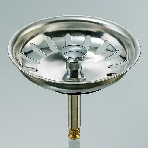 Siebkörb 3 1/2 Zoll Ø80mm Universal für Spülen mit Excenterbedienung Schmutzsieb