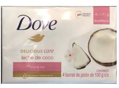 Dove Seife - Coconut 4x90g von Dove