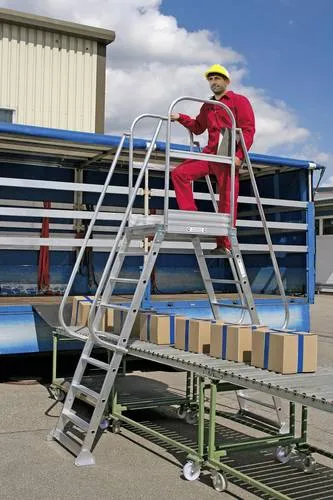 Aluminium-Überbrückung mit 7 Sprossen