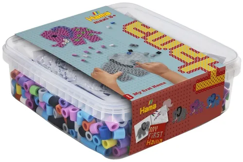 Hama Bügelperlen maxi + Stiftplatte 'Elefant', in Box 600