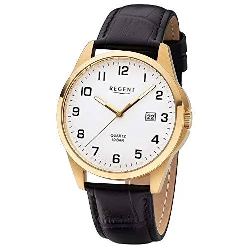Regent Herren Analog Quarz Uhr 11100300
